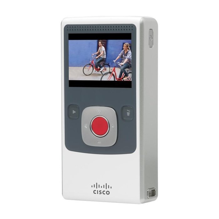 Flip UltraHD Video Camera - White, 4 GB, 1 Hour N5