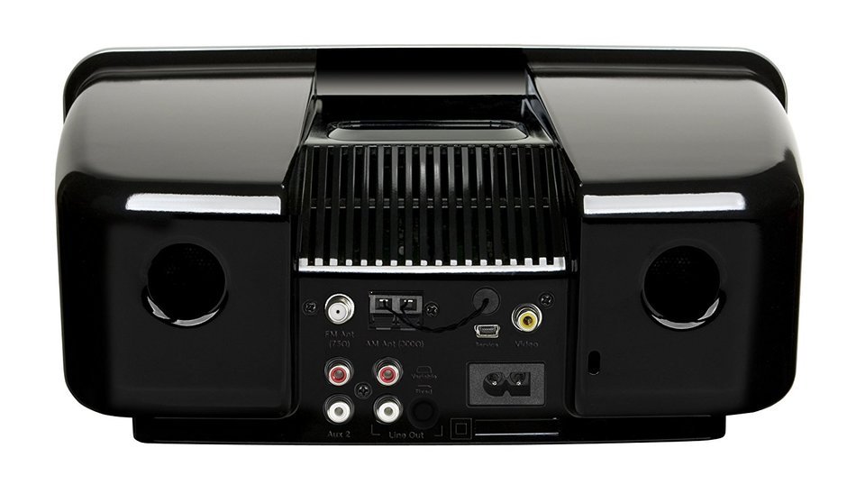 Boston Acoustics Duo-I Plus iPhone/iPod Dock AM/FM Stereo Radio and Clock Functions (Gloss Black) (Discontinued...