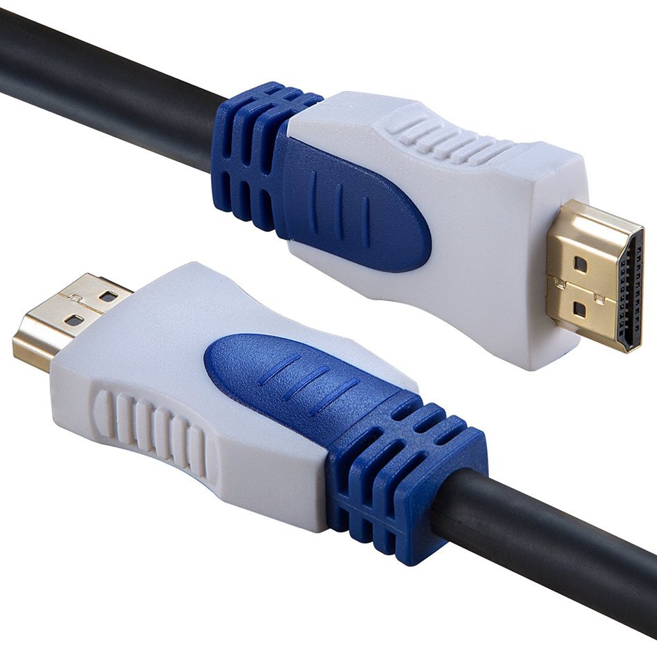 A-Best 4K*2K 28AWG HDMI Cable Supports Ethernet, 2.0v 1.4v 1.3v 3D and Audio Return 3 Feet/1 Meter( 2-Pack), Blue... N5