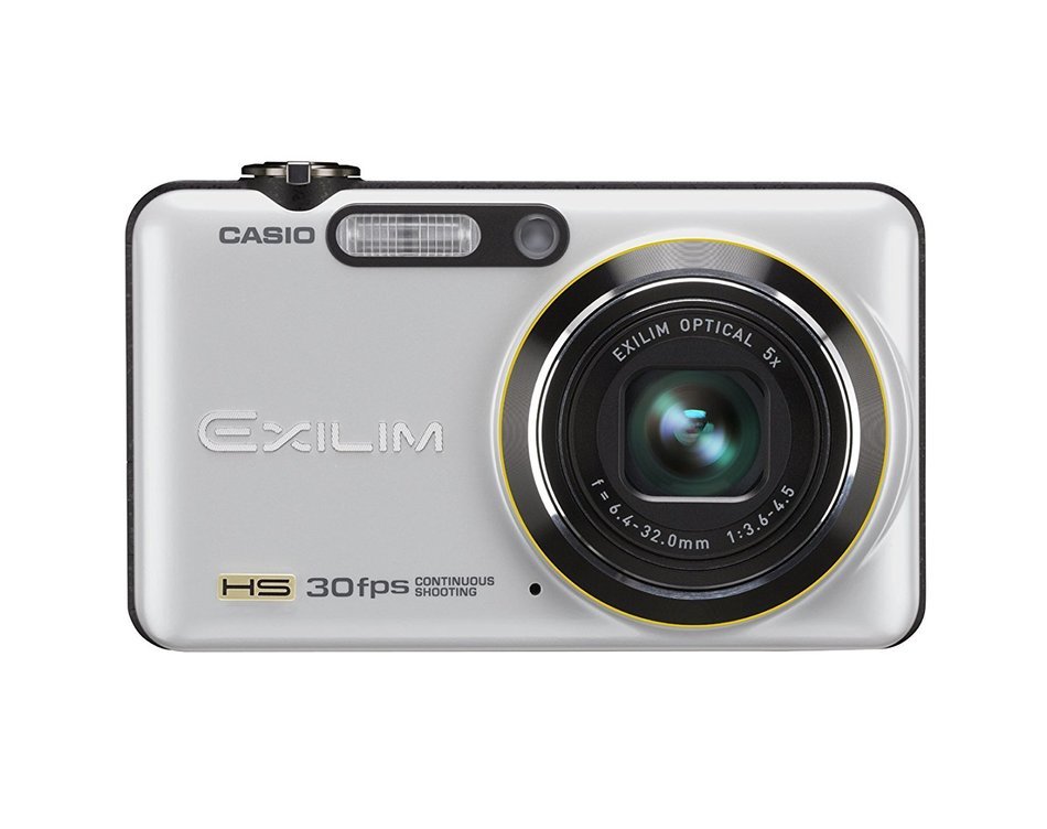 Casio High-Speed Exilim EX-FC100 9.1 MP Digital Camera with 5x Optical Image Stabilized Zoom and 2.7-inch LCD... N6