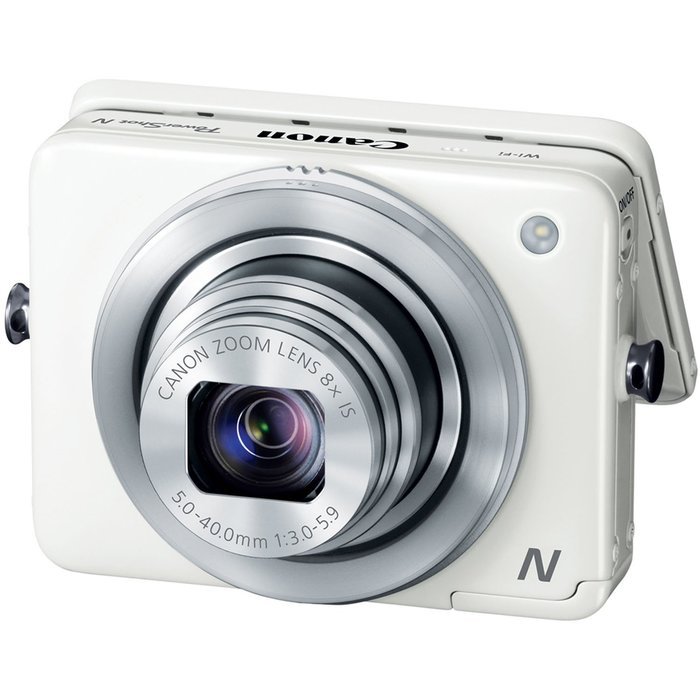 Canon PowerShot N 12.1 MP CMOS Digital Camera with 8x Optical Zoom and 28mm Wide-Angle Lens (Black) N13
