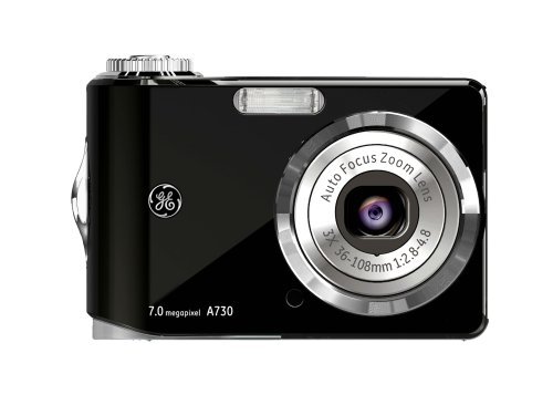 GE A730 7MP Digital Camera with 3x Optical Zoom (Silver) N6