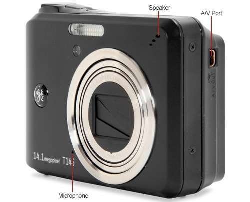 GE T145 14MP Digital Camera N6