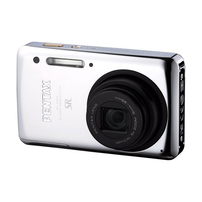 Pentax Optio 15906 14 MP Digital Camera with 5x Optical Zoom (Chrome) N4