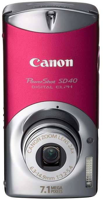 Canon PowerShot SD40 7.1MP Digital Elph Camera with 2.4x Optical Zoom (Noble Blue) N10