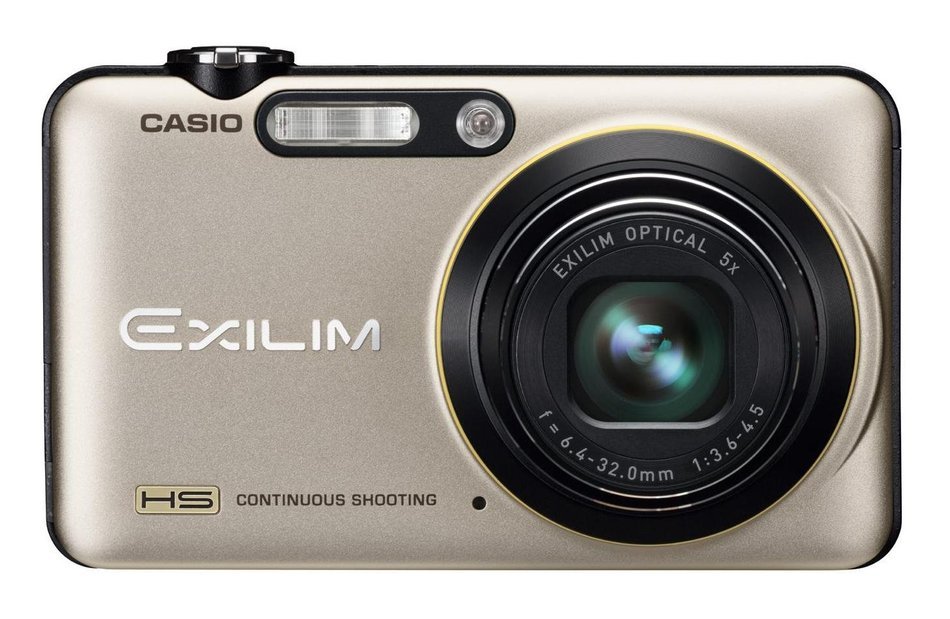 Casio Exilim Ex-fc150 High Speed Slim Camera Gold with 10.1 Megapixels,5x Optical Zoom,2.7" LCD N2