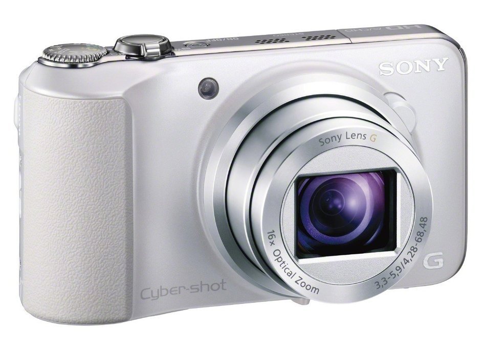 Sony Cyber-shot DSC-HX10V 18.2 MP Exmor R CMOS Digital Camera with 16x Optical Zoom and 3.0-inch LCD (White) (... N7