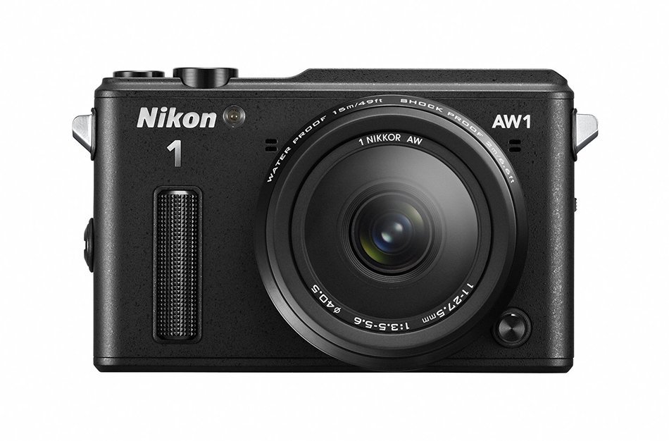 Nikon mirrorless single-lens camera Nikon1 AW1 waterproof zoom lens kit black N1AW1LKBK [International Version... N7