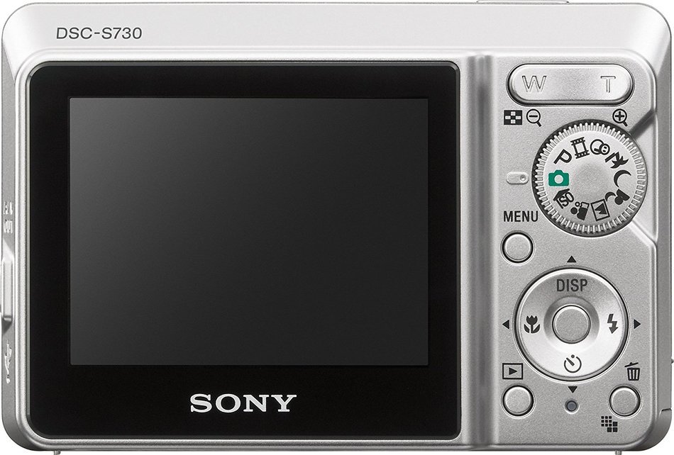 Sony Cybershot DSCS730 7.2MP Digital Camera with 3x Optical Zoom N4