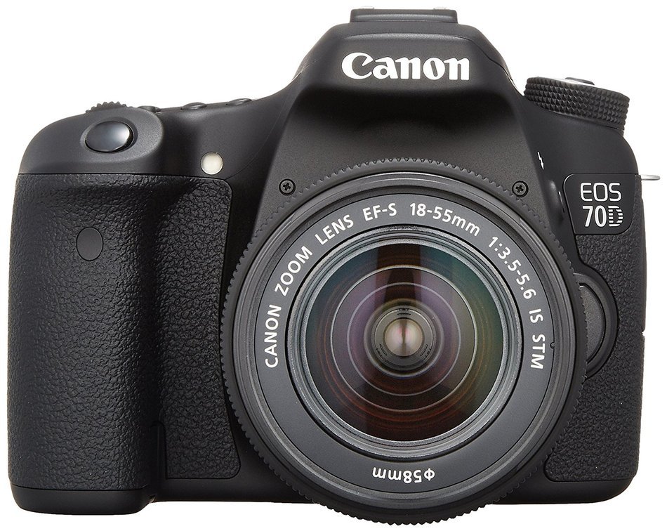 Canon DSLR camera EOS70D lens kit EF-S18-55mm F3.5-5.6 IS STM comes EOS70D1855ISSTMLK [International Version,... N2