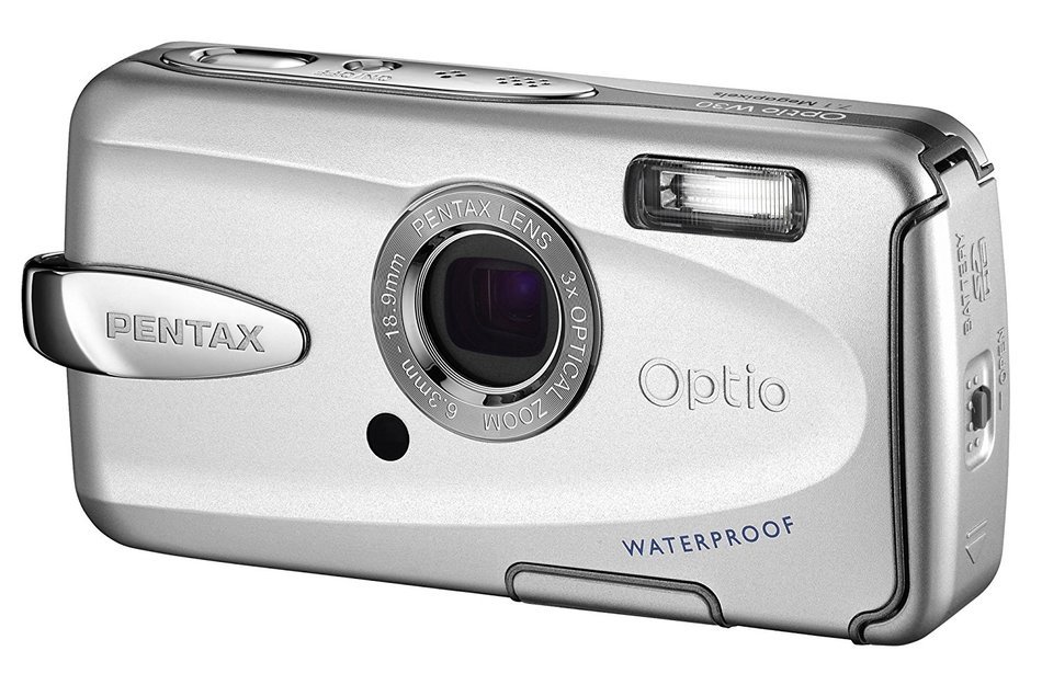 Pentax Optio W30 - Digital camera - compact - 7.1 Mpix - optical zoom: 3 x - supported memory: MMC, SD, SDHC