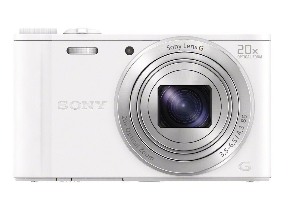 Sony DSCWX350 18 MP Digital Camera (White) N10