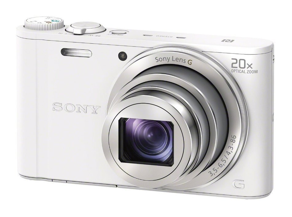 Sony DSCWX350 18 MP Digital Camera (White) N11