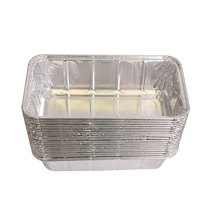 Party Bargains 2lb Disposable Aluminum Loafs Pans, 20 Count, Durable Quality Perfect For Homemade Cakes, Breads... N4