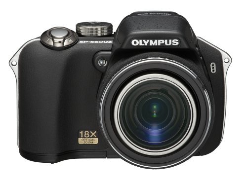 Olympus SP-560UZ 8MP Digital Camera with Dual Image Stabilized 18x Optical Zoom N5