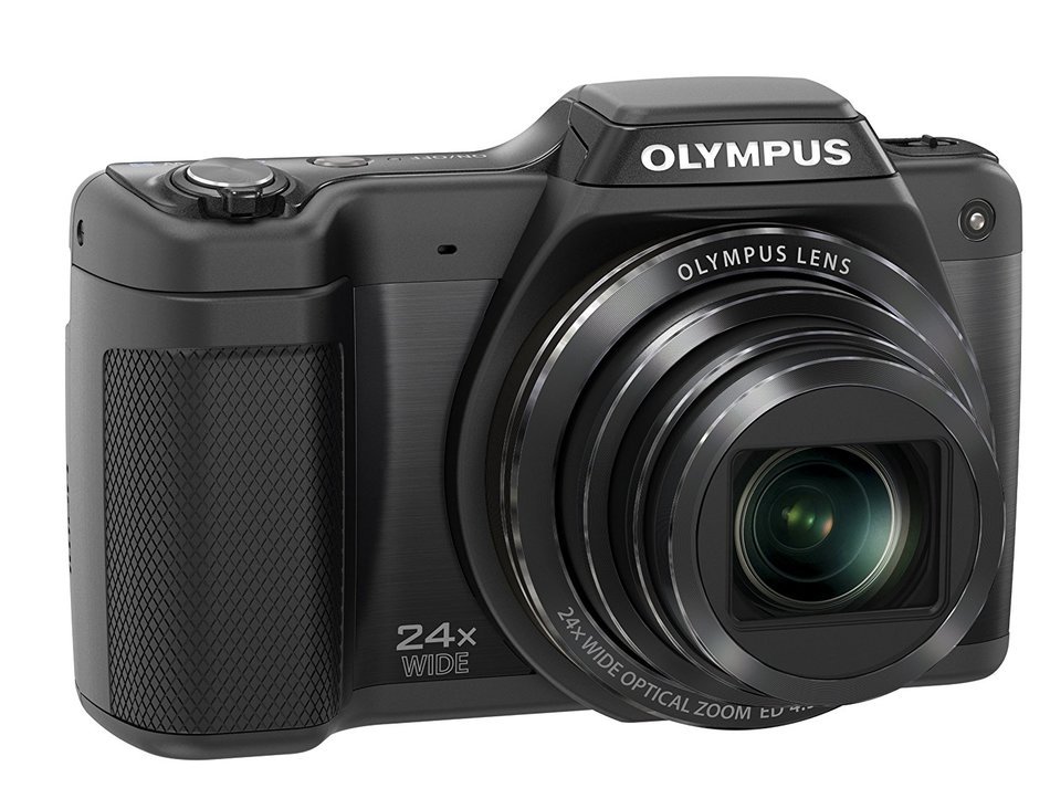 Olympus Stylus SZ-15 Digital Camera with 24x Optical Zoom and 3-Inch LCD (Black) (Old Model) N5