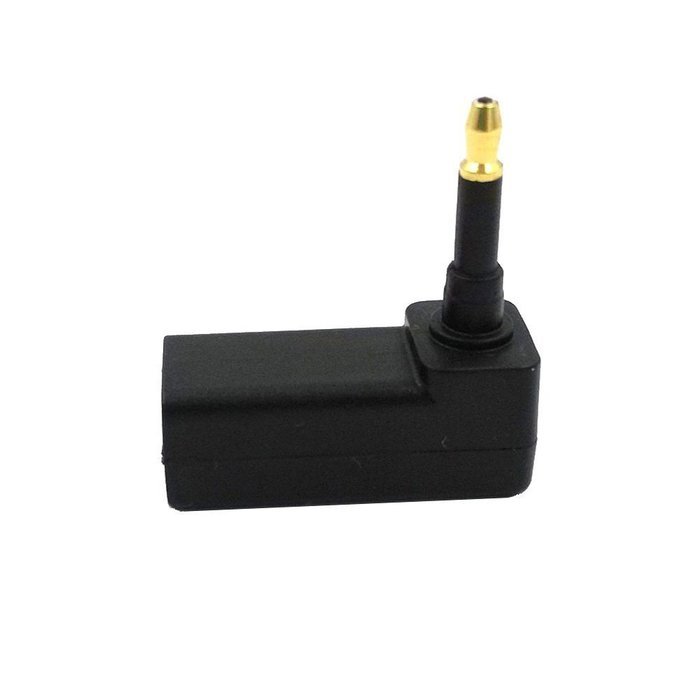 Lemeng 2-Pack Digital Fiber Optic Toslink Right Angle 90 Degree Female to 3.5 mm Mini Male Optical Audio Connector... N7