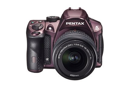Pentax K-30 Weather-Sealed 16 MP CMOS Digital SLR with 18-55mm Lens (Silky Bordeaux)