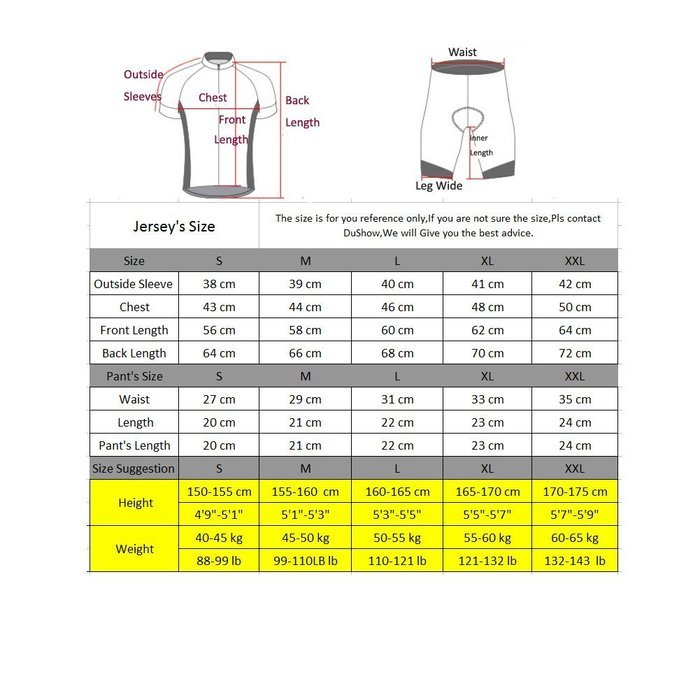 Ophelia Women Short Sleeve Cycling Jersey Pant Set+arm Sleeves(Skull,S) N73
