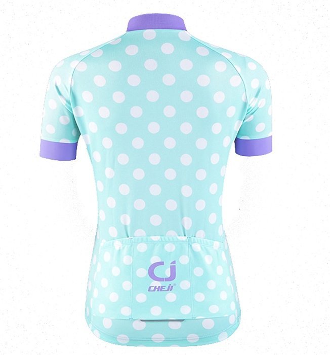 Ophelia Women Short Sleeve Cycling Jersey Pant Set+arm Sleeves(Skull,S) N76