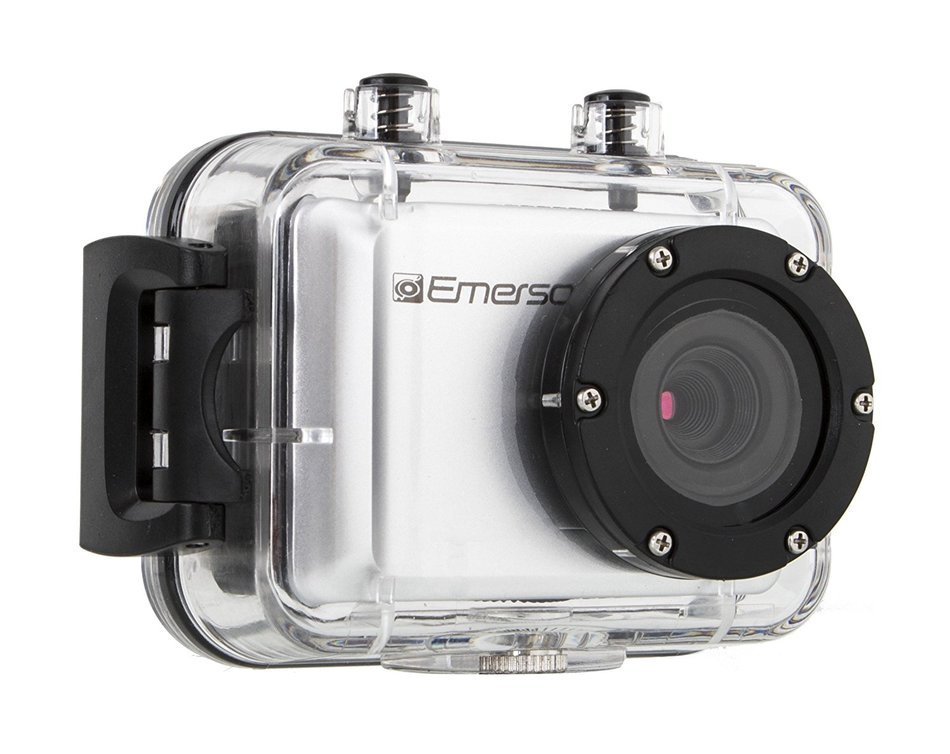Emerson EVC555SL EVC555 HD Action Camera (Silver) N2