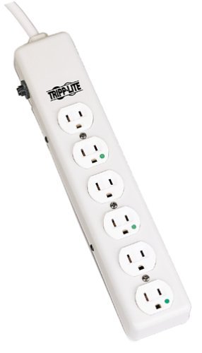 Tripp Lite 4 Outlet Medical-Grade Power Strip, UL1363 NOT for Patient-Care Vicinity, 15ft Cord w/ 5-15P-HG Plug... N3