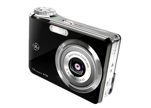 GE A730 7MP Digital Camera with 3x Optical Zoom (Silver) N7