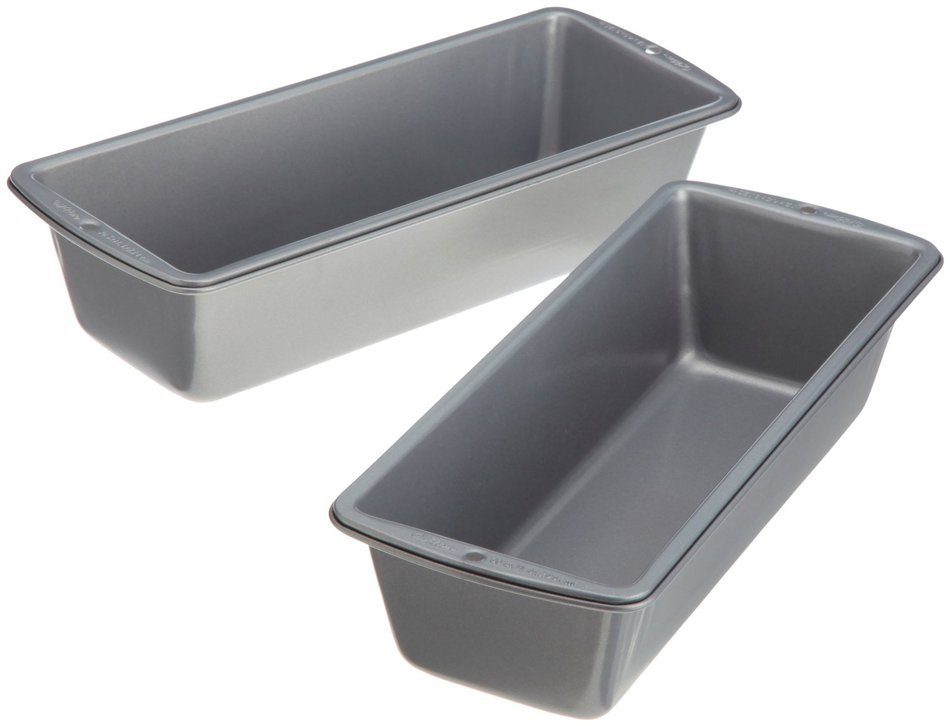 Wilton Recipe Right 2 Piece Long Loaf Pan Set N2