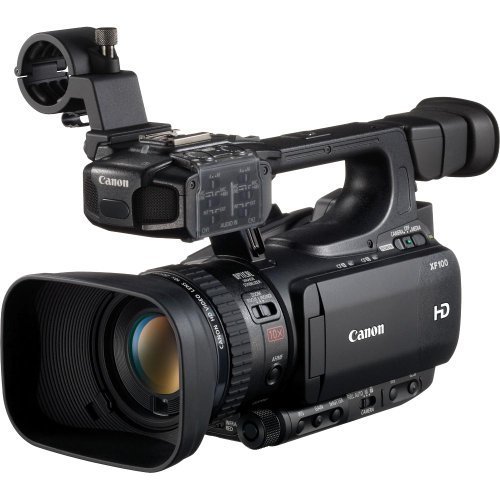 Canon XF100 Professional Camcorder with 10x HD Video lens, Compact Flash (CF) Recording N3