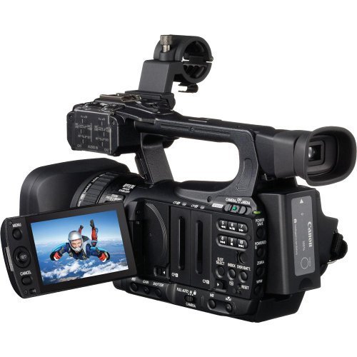 Canon XF100 Professional Camcorder with 10x HD Video lens, Compact Flash (CF) Recording N4