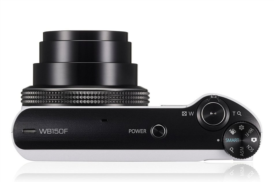 Samsung WB150F 14.2-megapixel Digital Camera - White N7