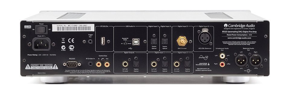 Cambridge - Azur 851D DAC (Silver)