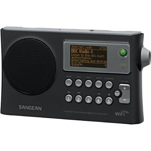 New SANGEAN WFR-28 Wi-Fi FM-RDS Network Music Player/USB Portable Radio