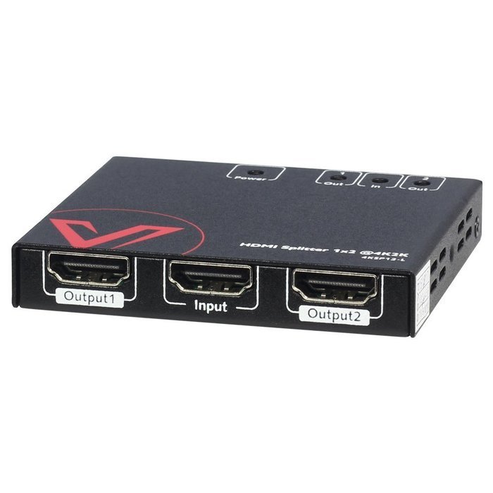 AV Access HDMI Splitters 1x2 4K 30Hz,Ture HDCP1.4,1080P 3D, Auto EDID, For one Source and Two Displays or Monitors N6