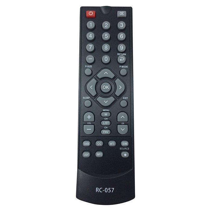 New replaced COBO RC-057 RC 057 Remote Control for COBY TFTV1925 COBY TFTV2225 EDTV1935 TFTV1925 TFTV2225 TFTV2425...