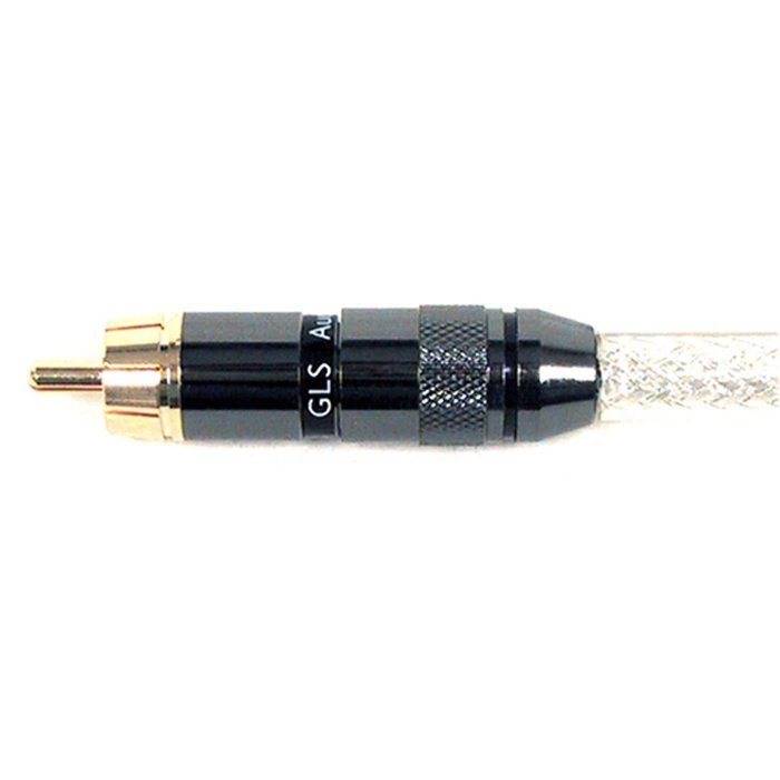 GLS Audio RCA Plugs 24K Gold Speaker Plug - 8 Pack N4