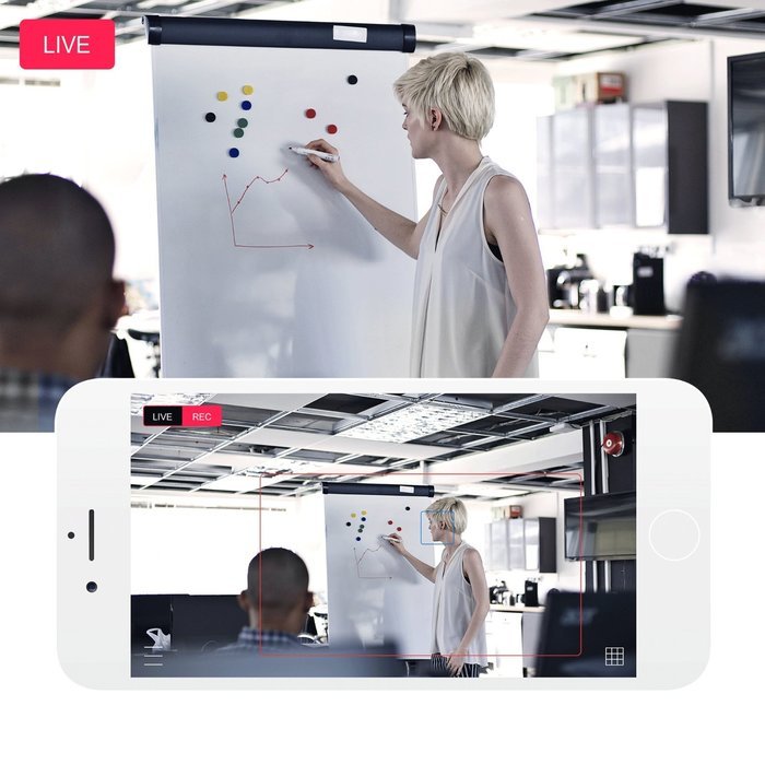 Mevo - Live Event Camera for iOS devices with iOS 9 or higher, (Black) N8