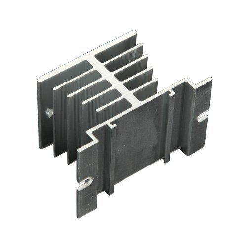 Aluminum Alloy Heat Sink For Solid State Relay SSR Heat Dissipation N3