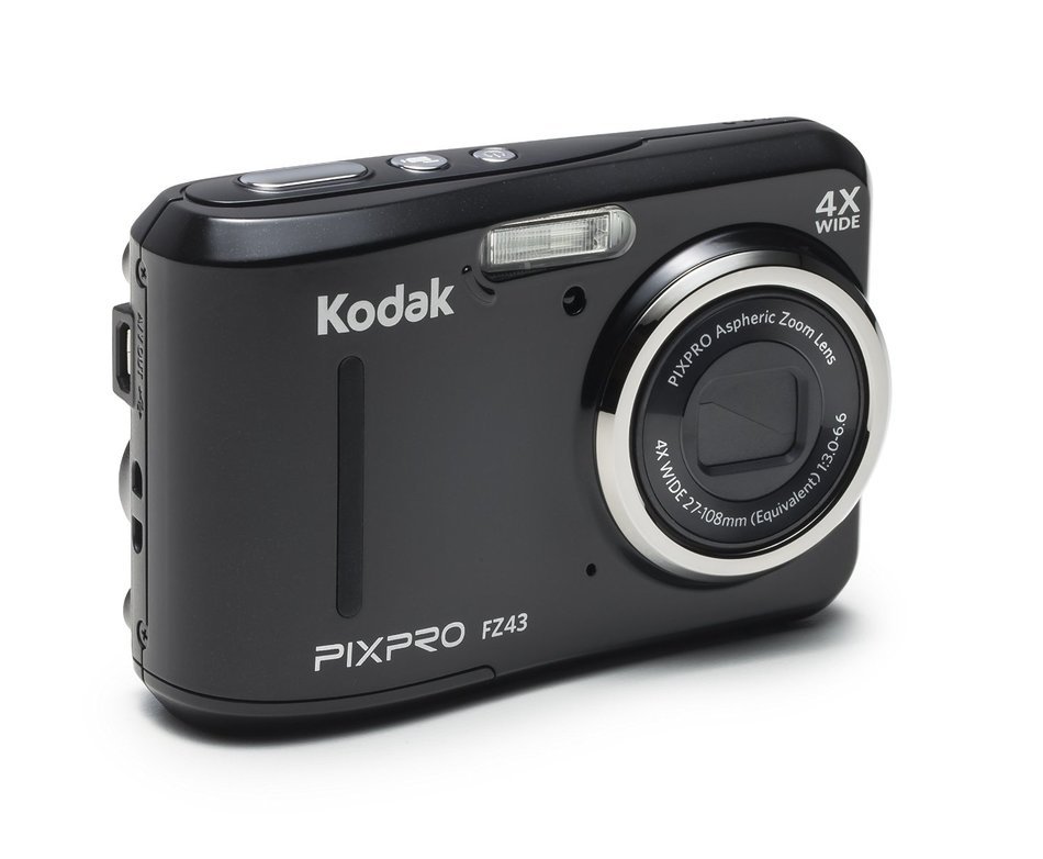 Kodak PIXPRO Friendly Zoom FZ41 16 MP Digital Camera with 4X Optical Zoom and 2.7" LCD Screen (Silver) N6
