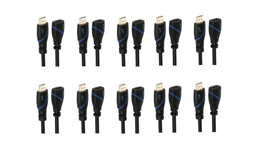 High Speed HDMI Cable - 50 Feet, With Ethernet - CL3 Certified - Supports 3D and Audio Return Channel N12