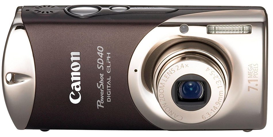 Canon PowerShot SD40 7.1MP Digital Elph Camera with 2.4x Optical Zoom (Noble Blue) N14