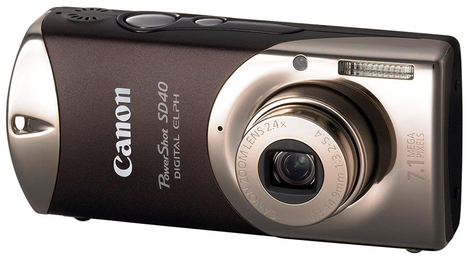 Canon PowerShot SD40 7.1MP Digital Elph Camera with 2.4x Optical Zoom (Noble Blue) N16