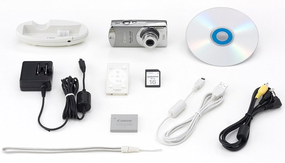 Canon PowerShot SD40 7.1MP Digital Elph Camera with 2.4x Optical Zoom (Noble Blue) N17