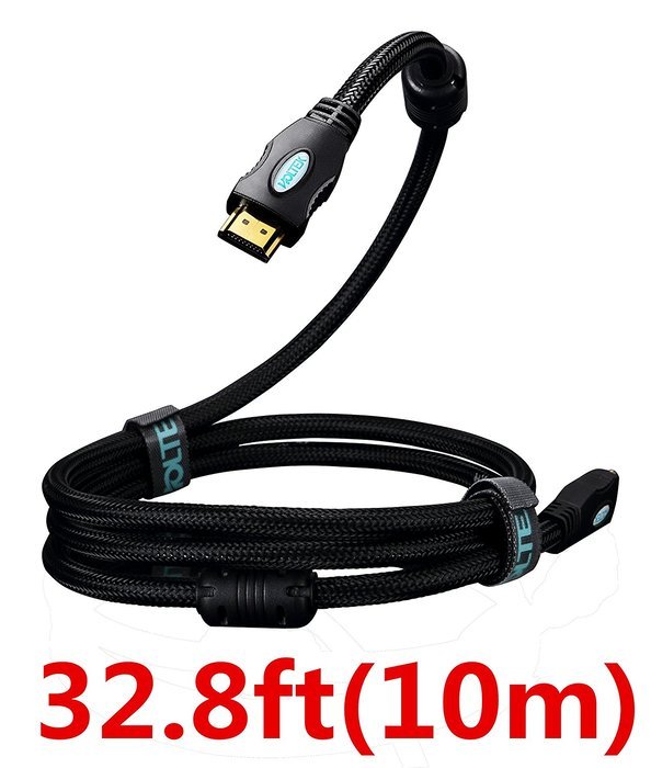 High-end High-speed Hdmi Cable with Ethernet Hdmi 2.0/10ft(3m) Resolution Support 4k(60hz) Golden Plating Copper... N5