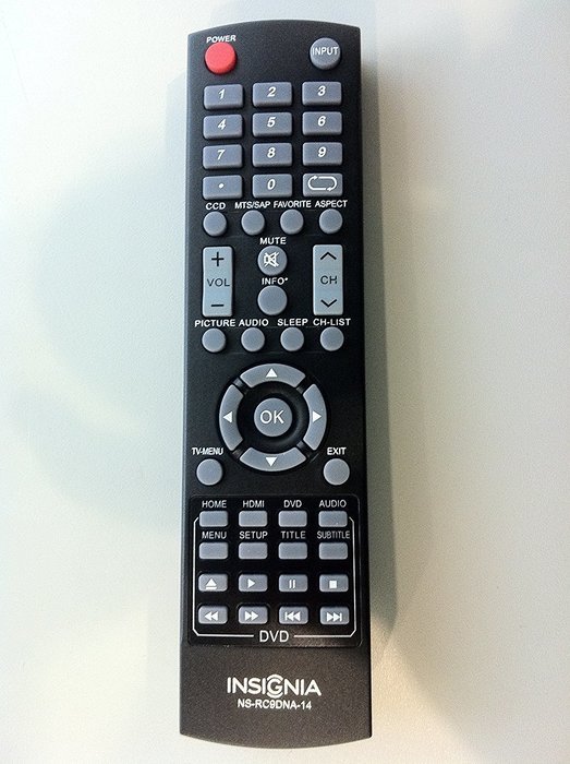 New combo TV Remote NS-RC9DNA-14 NSRC9DNA14 for insignia NS-20ED310NA15 NS20ED310NA15 NS-24ED310NA15 NS24ED310NA14... N3