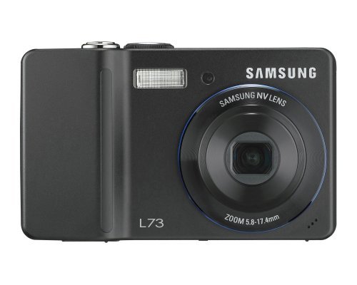 Samsung Digimax L73 7MP Digital Camera with 3x Advance Shake Reduction Optical Zoom (Black) N4