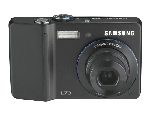 Samsung Digimax L73 7MP Digital Camera with 3x Advance Shake Reduction Optical Zoom (Black) N6