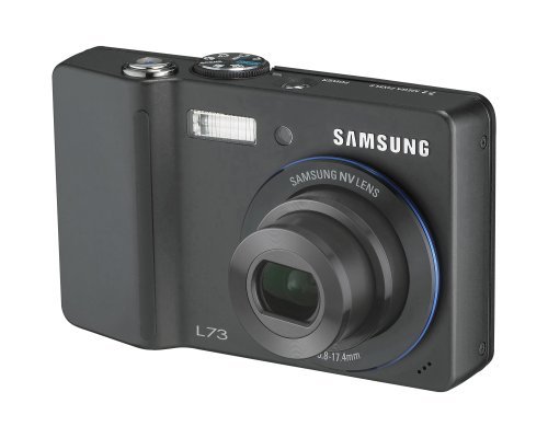 Samsung Digimax L73 7MP Digital Camera with 3x Advance Shake Reduction Optical Zoom (Black) N7