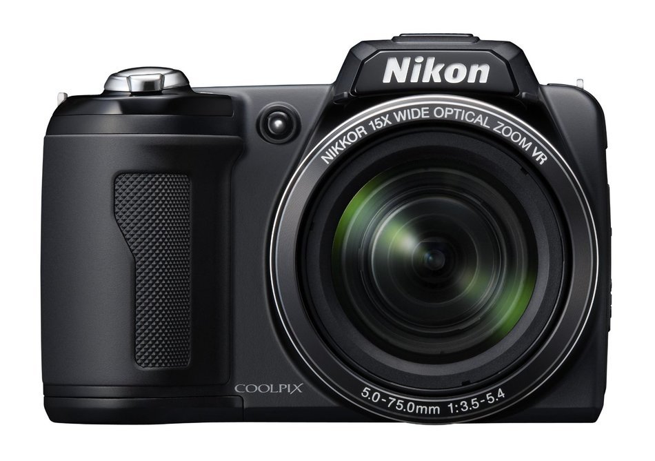 Nikon Coolpix L110 12.1MP Digital Camera with 15x Optical Vibration Reduction (VR) Zoom and 3.0-Inch LCD (Black) N10