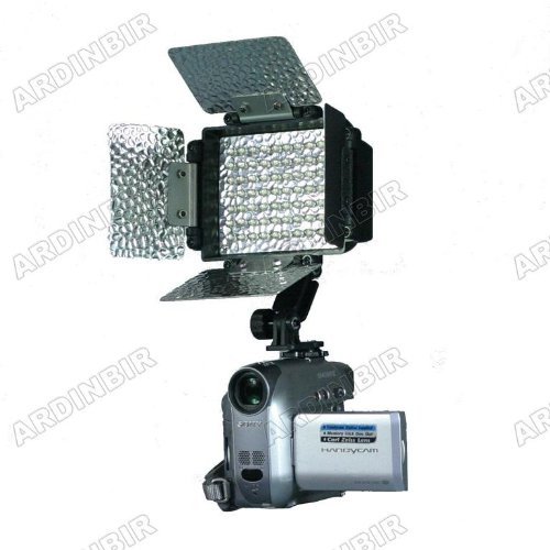 LED Video Light Lite for SANYO VPC-CG20, CG10, CG9, CG6, CG65, FH1A, FH1, HD2000A, HD1010, HD700, HD2000, HD2,... N4